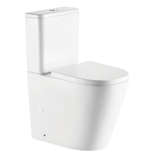Rimless Overheight Back-to-Wall Toilet Suite