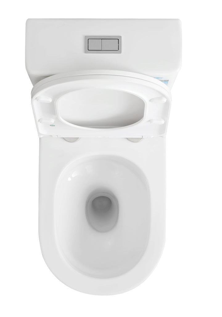 Siena Comfort Height Tornado Rimless Back-to-Wall Toilet Suite