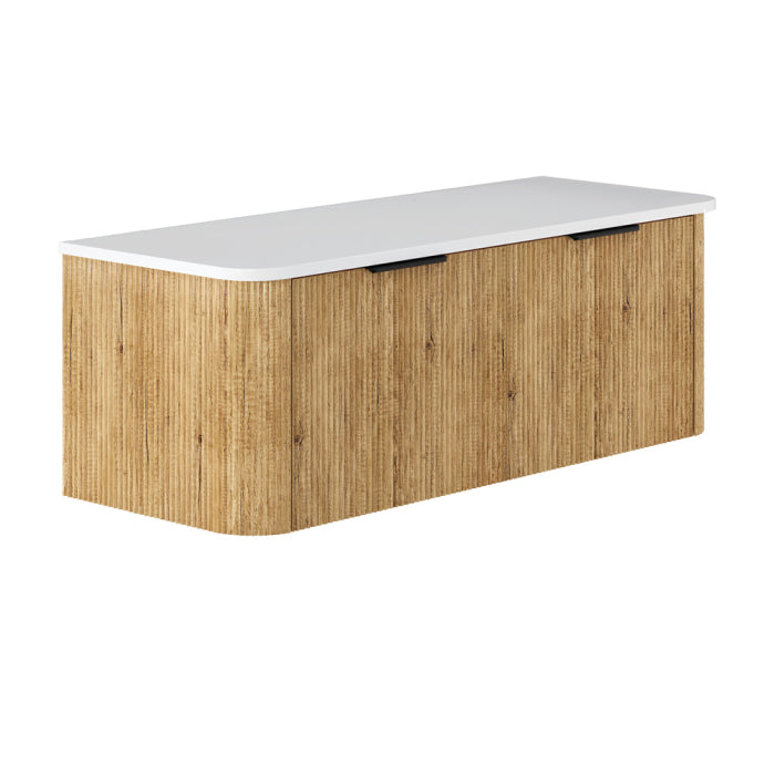 Fienza Minka Curved Wall Hung Cabinet image 22