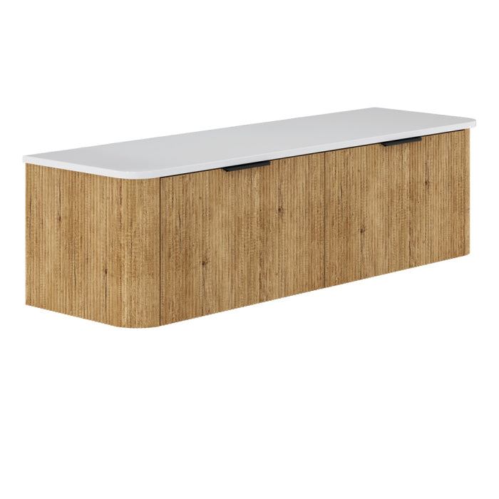 Fienza Minka Curved Wall Hung Cabinet image 30