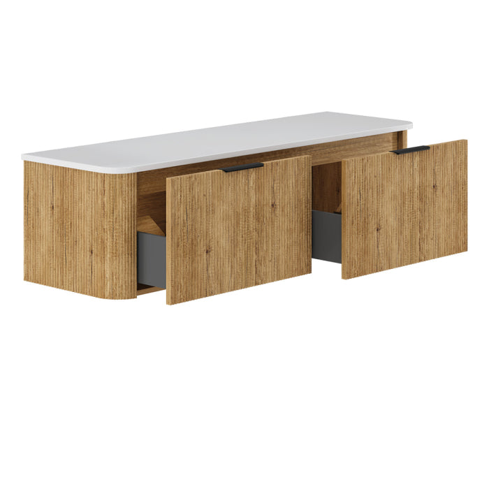 Fienza Minka Curved Wall Hung Cabinet image 32