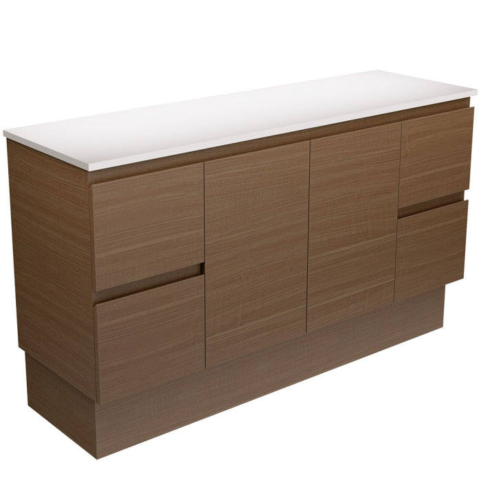 Fienza Edge Ensuite Vanity on Kickboard with Overflow image 15