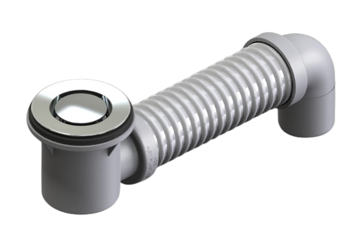 Bath Bend Pop Down Waste With Connector