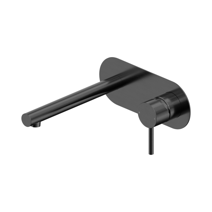 Dolce II Wall Basin/Bath Mixer w/ Backplate