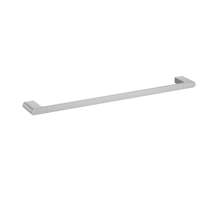 Sora Single Towel Rail 600mm Brushed Nickel