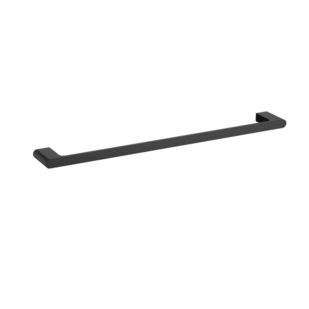 Sora Single Towel Rail 600mm Matt Black
