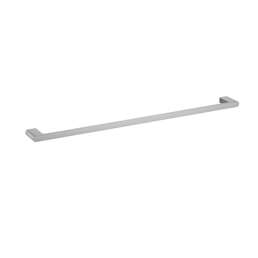 Sora Single Towel Rail 800mm Brushed Nickel