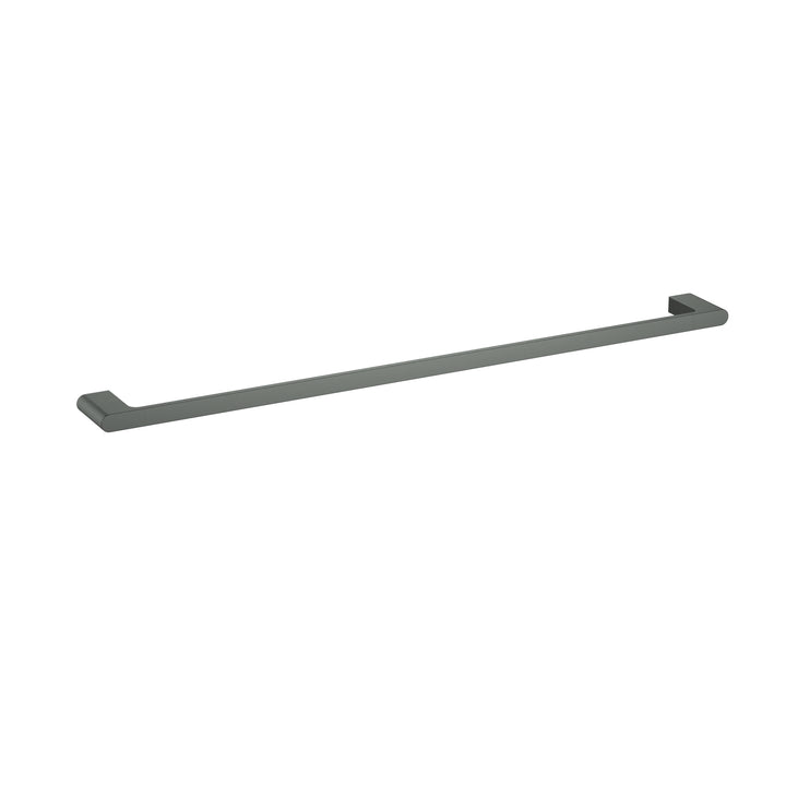 Sora Single Towel Rail 800mm Gunmetal