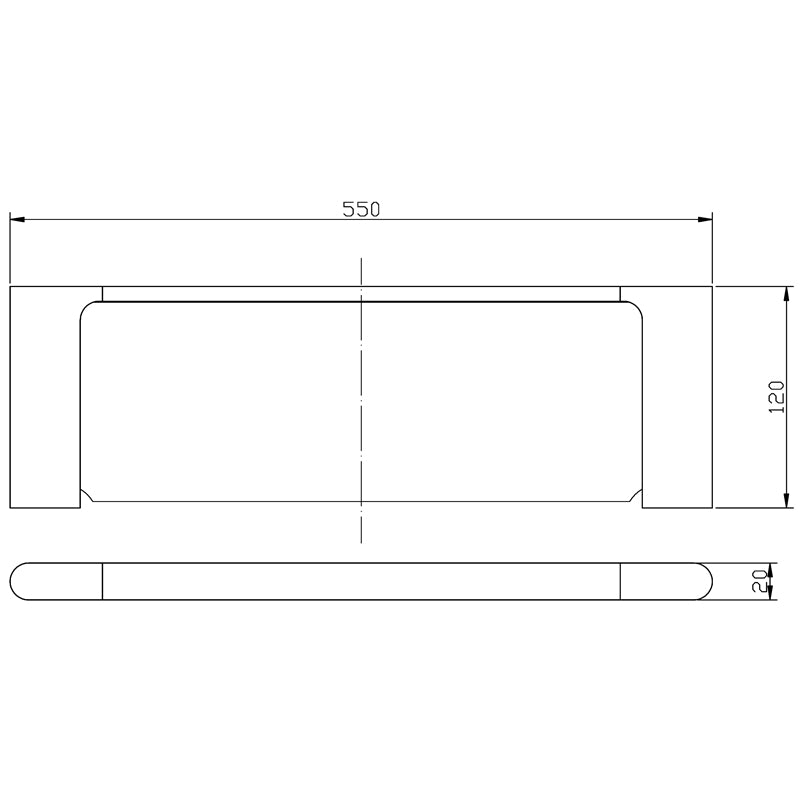 Sora Metal Shelf dimensions