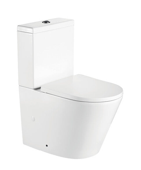Siena Rimless Back-to-Wall Toilet Suite