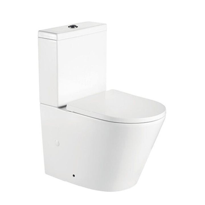 Rimless Back-to-Wall Toilet Suite