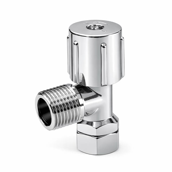 15mm Mini Cistern Stop Tap Swivel Loose Nut Chrome