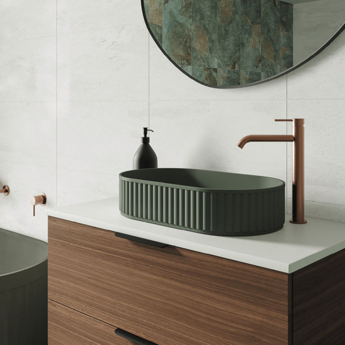 Fienza Minka Pill Solid Surface Above Counter Basin image 9