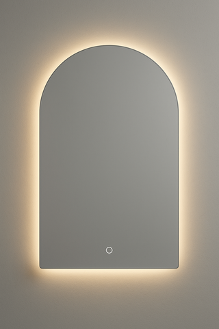 Como Arch Backlit LED Bathroom Mirror