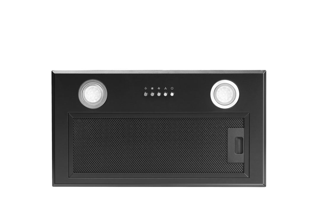 Di Lusso 520mm Black Undermount Concealed Hood (CE528BP)