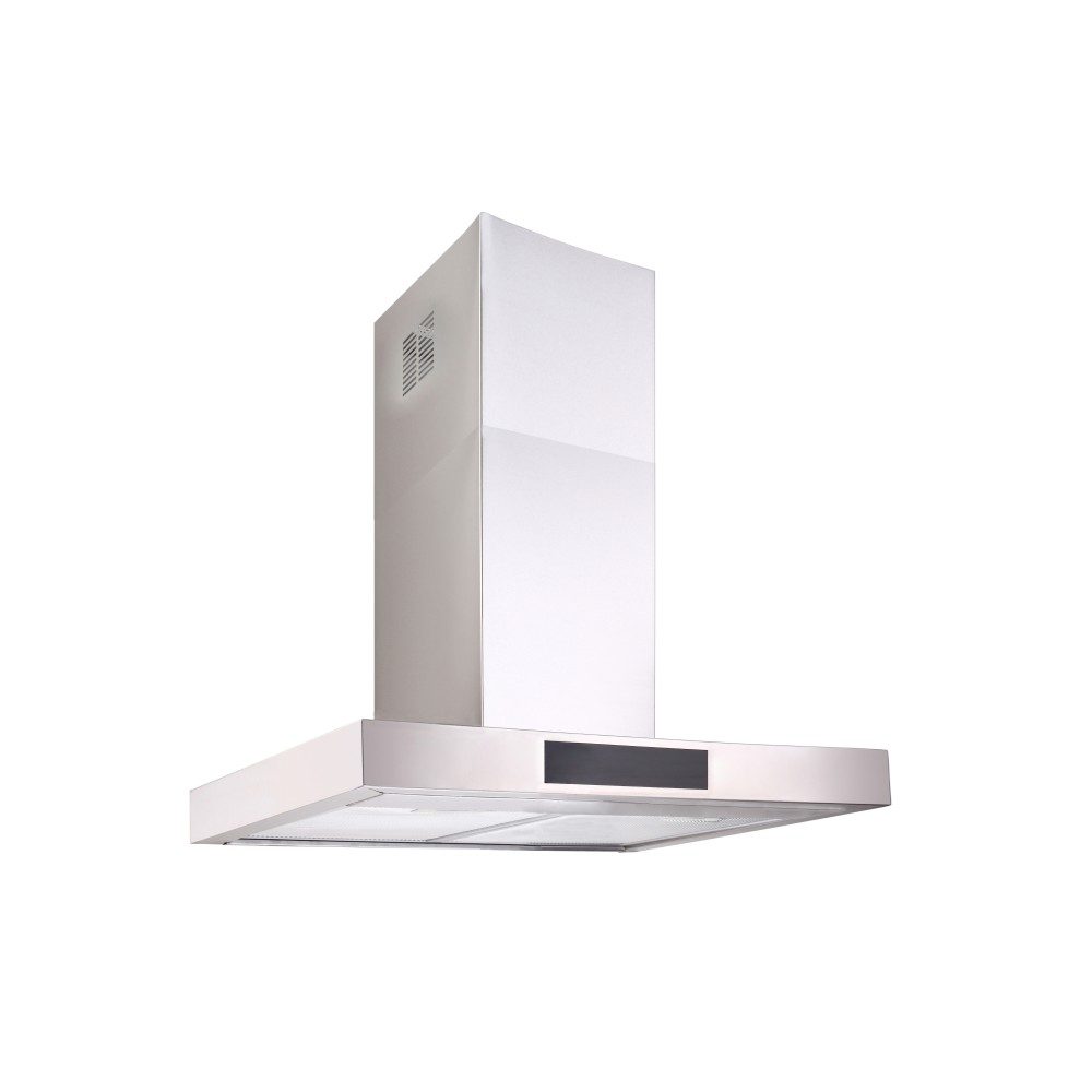 Di Lusso 600mm Stainless Steel & Black T-bar Canopy Rangehood (CH624SL)
