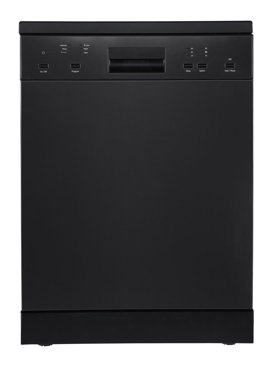 Di Lusso 600mm Black Electronic Freestanding Dishwasher (DW269BP)