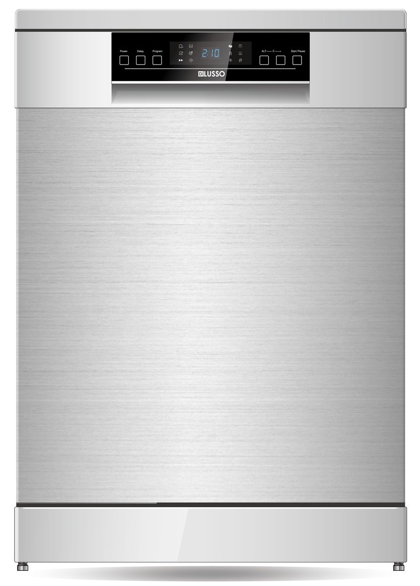 Di Lusso 600mm Stainless Steel Electronic Freestanding Dishwasher (DW365DGS)