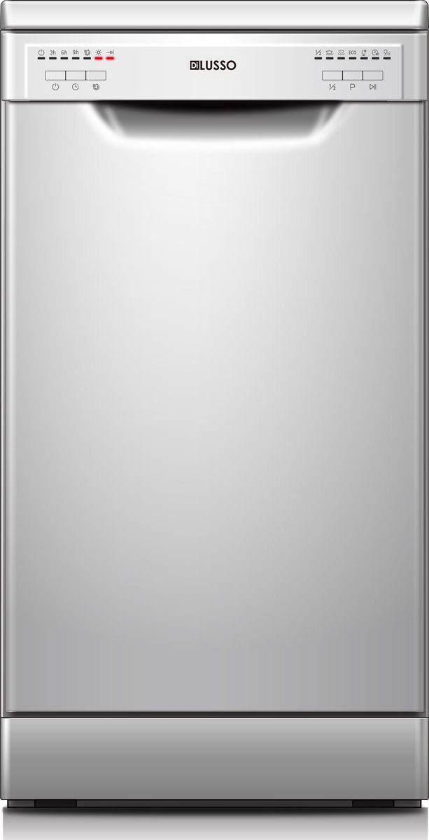 Di Lusso 450mm Stainless Steel Freestanding Dishwasher (DW45MS)