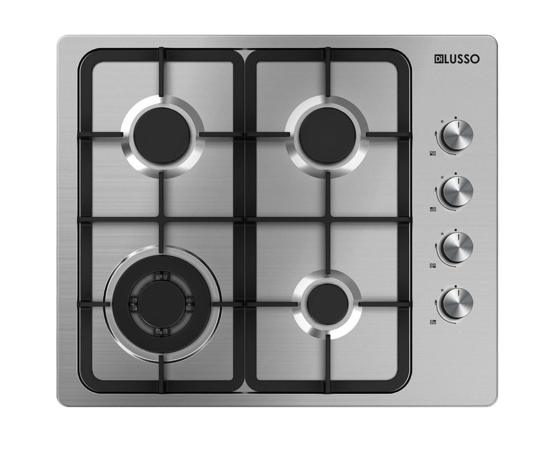 Di Lusso 600mm Stainless Steel Gas Cooktop (GC604MSFC)