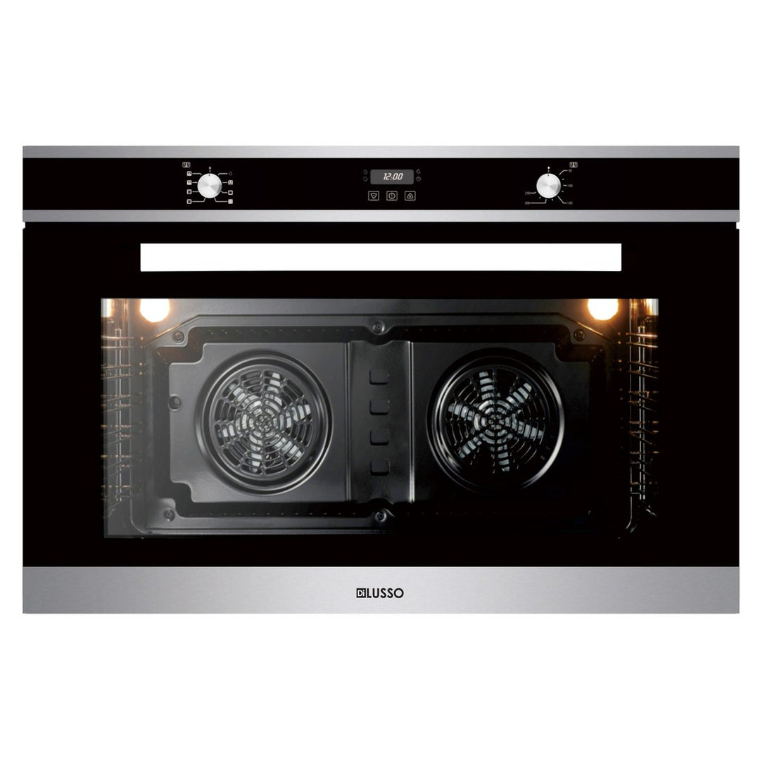 Di Lusso 900mm Stainless Steel & Black 125L Oven (OV909DTS)