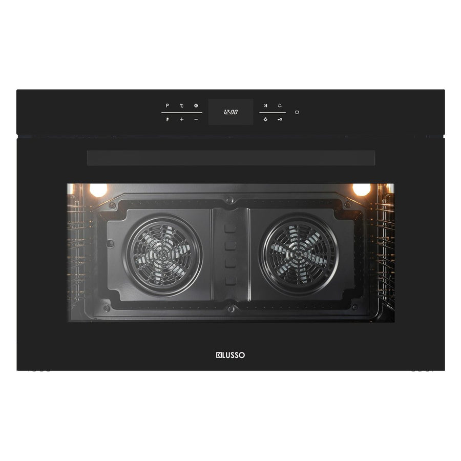 Di Lusso 900mm Full Black Glass 125L Oven (OV912TTB)