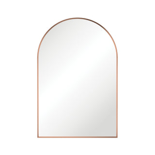 Fienza Arch Framed Mirror Brushed Copper