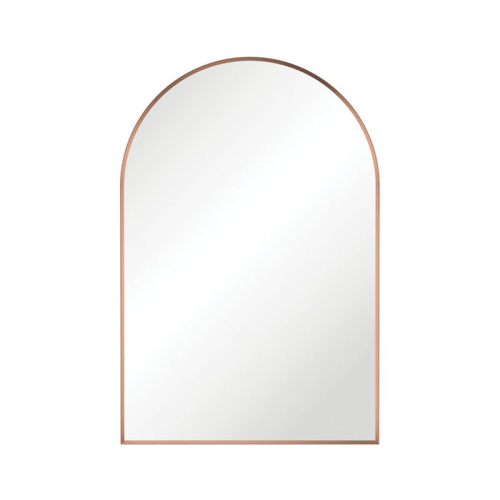 Fienza Arch Framed Mirror Brushed Copper
