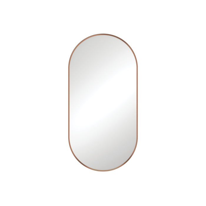 Fienza Empire Framed Mirror, x 900mm Brushed Copper