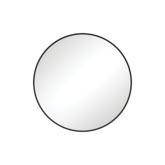 Fienza Reba Framed Mirror 600mm / Matte Black