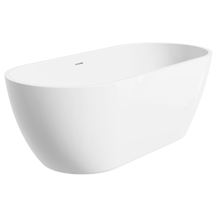 Fienza Koko Freestanding Acrylic Bath, with Overflow image 6