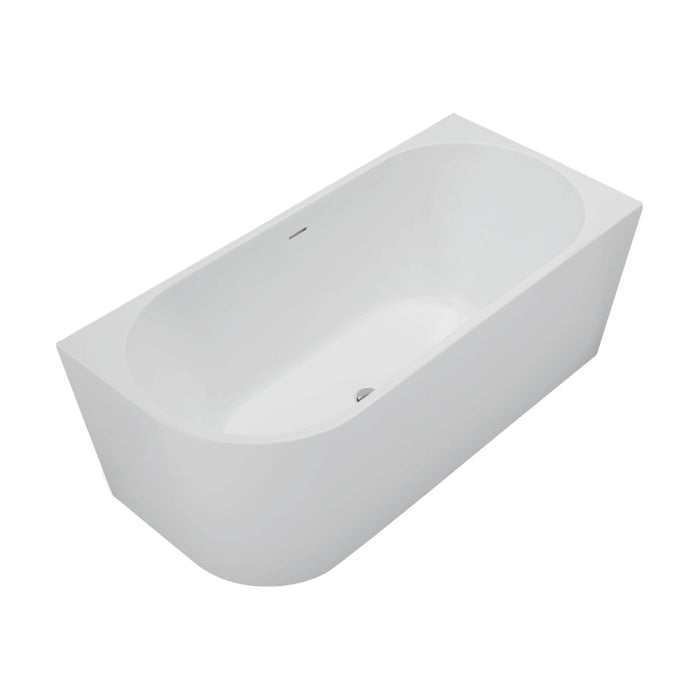 Fienza Isabella Left-Hand Acrylic Corner Bath with Overflow - Left Drawer image 5