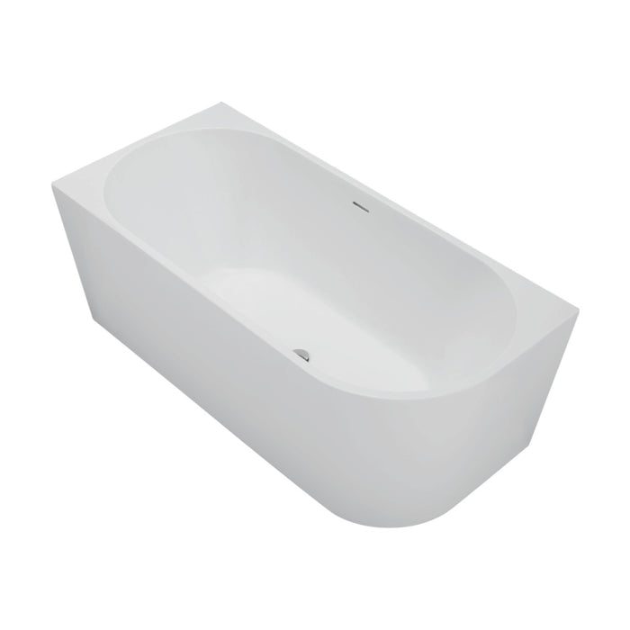 Fienza Isabella Right-Hand Acrylic Corner Bath with Overflow - Right Drawer image 5