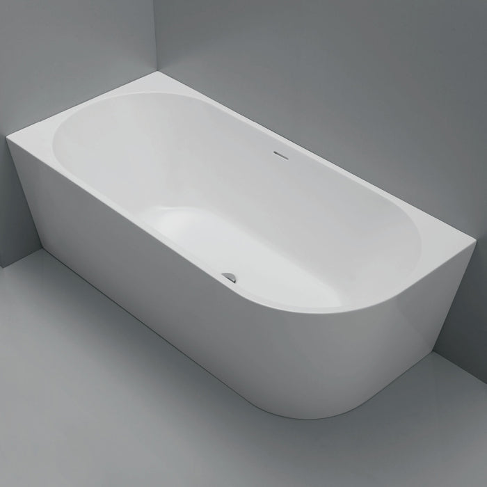 Fienza Isabella Right-Hand Acrylic Corner Bath with Overflow - Right Drawer image 14