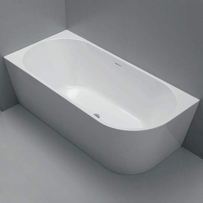 Fienza Isabella Right-Hand Acrylic Corner Bath with Overflow - Right Drawer image 9