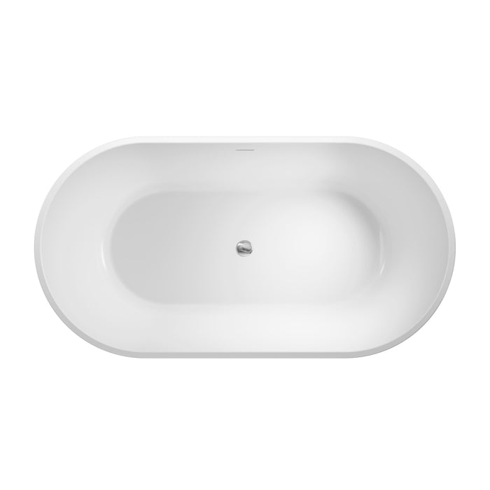 Fienza Austin Freestanding Acrylic Bath with Overflow image 16