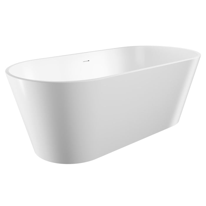 Fienza Austin Freestanding Acrylic Bath with Overflow image 19