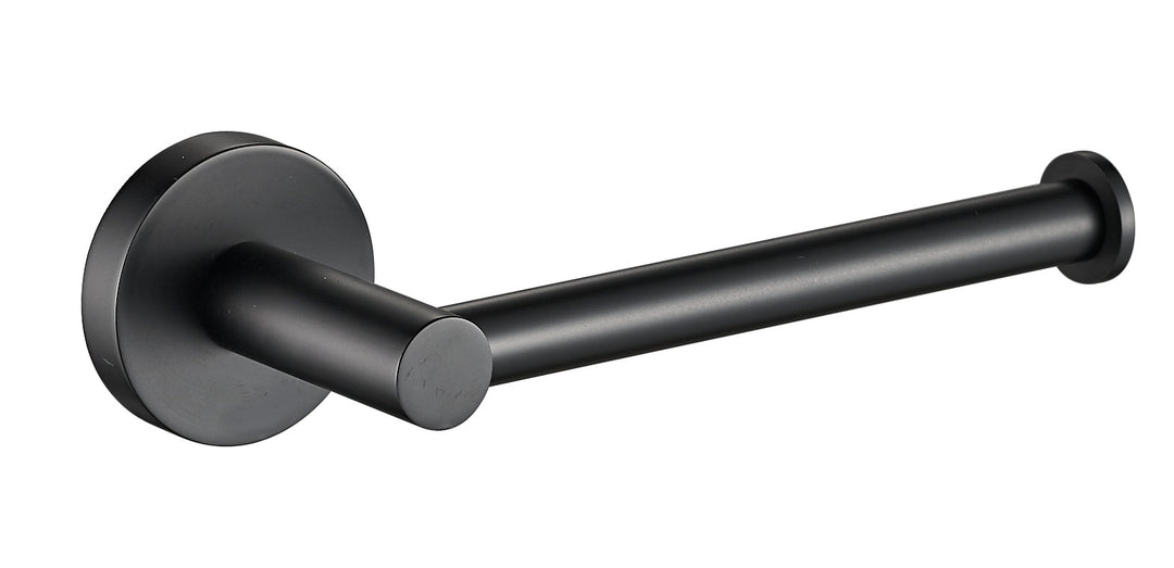 Evie Toilet Roll Holder Matt Black