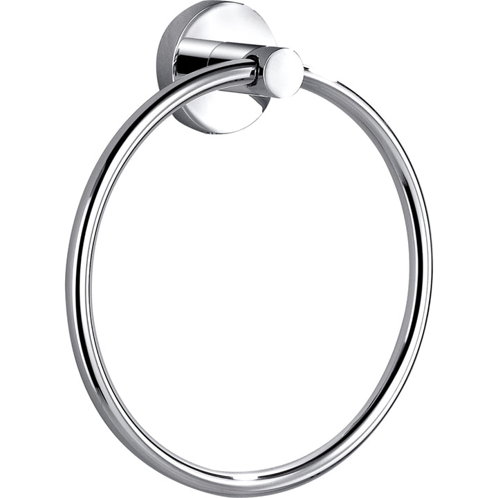 Evie Towel Ring Chrome