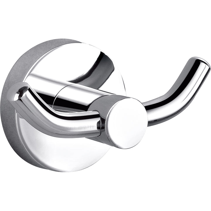 Evie Double Robe Hook Chrome