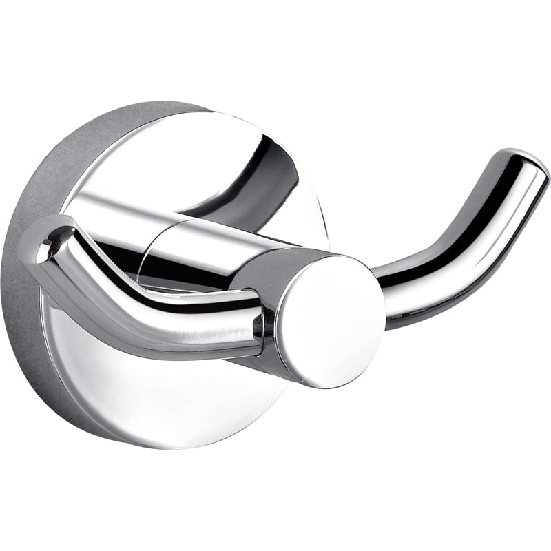 Evie Double Robe Hook Chrome