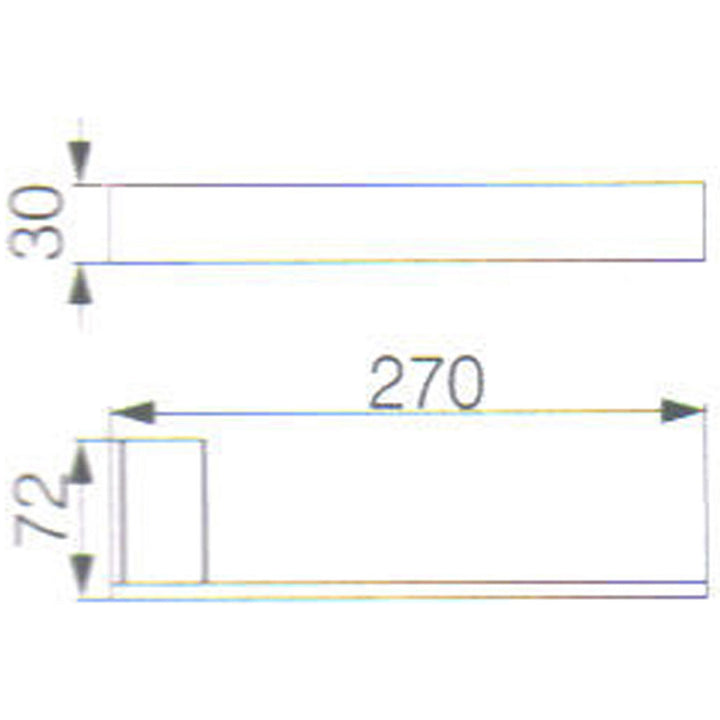Impressions Seto Towel Holder dimensions