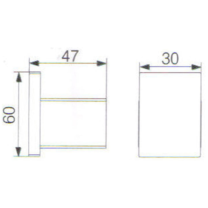Impressions Seto Robe Hook dimensions