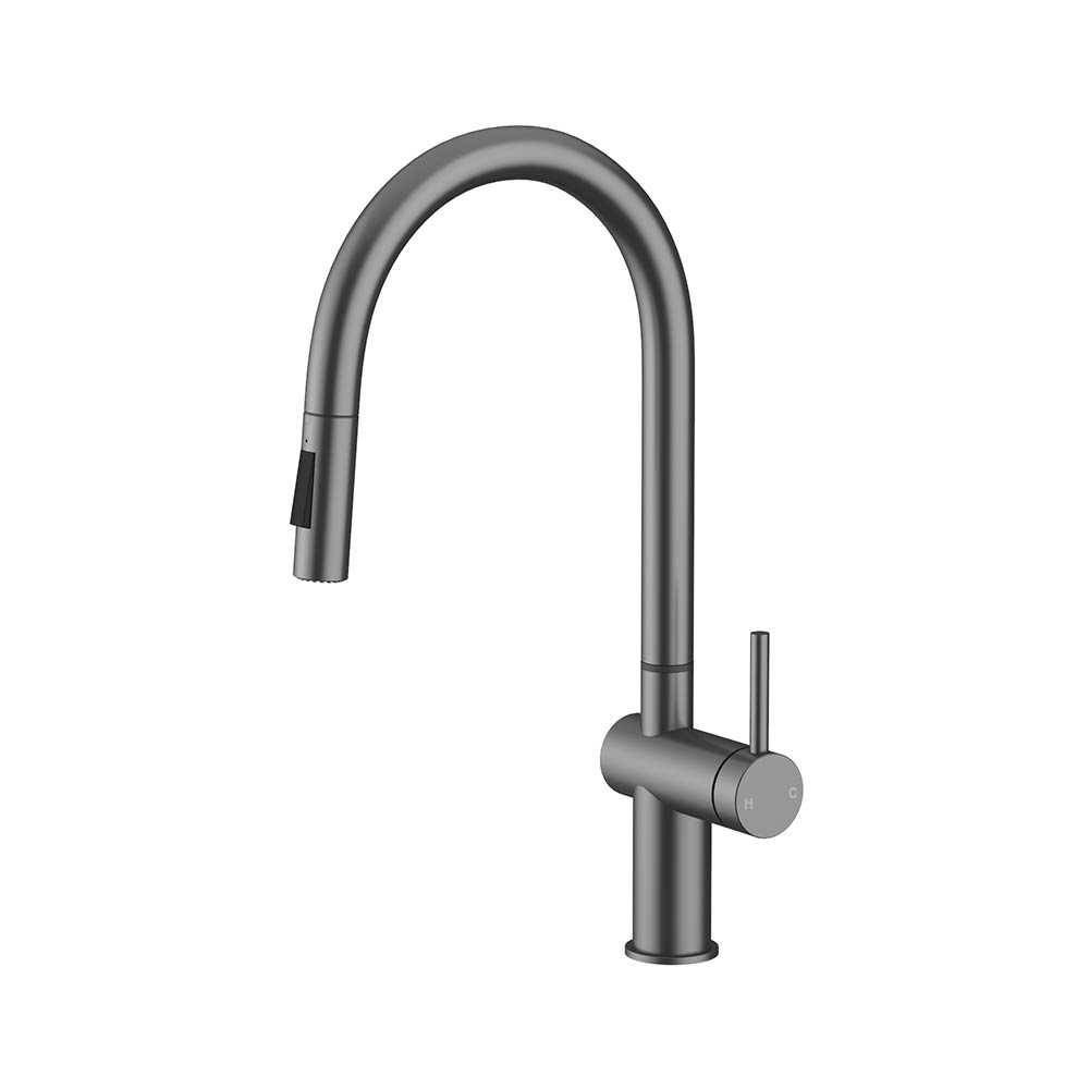 Ares MK2 Pull-Down Sink Mixer Gunmetal