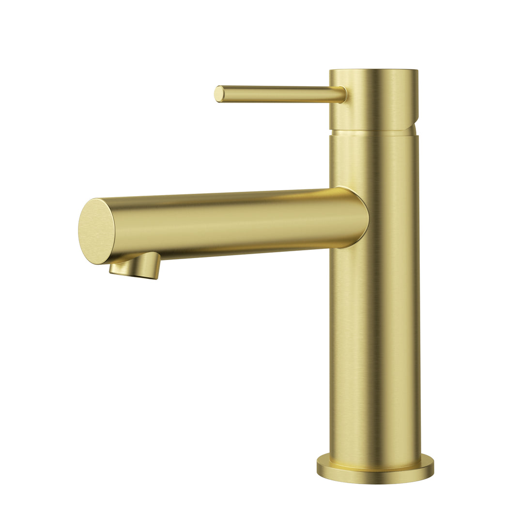 Ava Basin Mixer Brushed Gold
