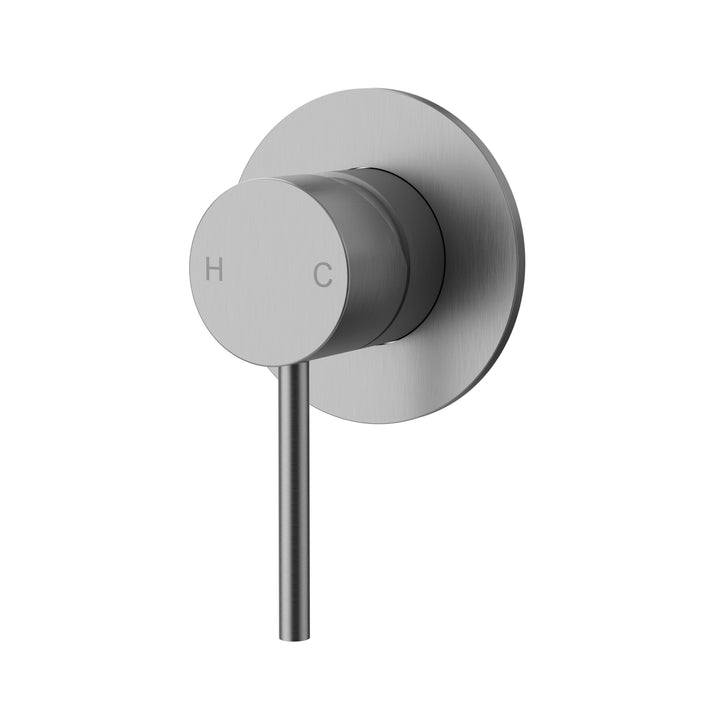 Ava Wall Mixer Brushed Nickel