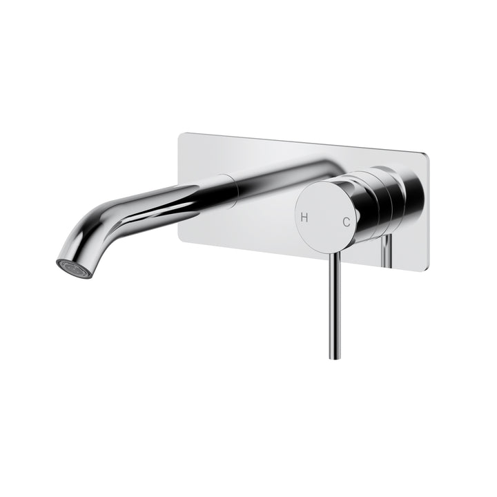 Ava Wall Basin Mixer Chrome