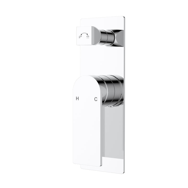 Evie Wall Mixer with Diverter Chrome