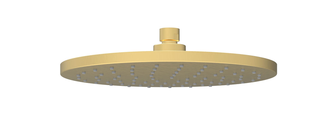 Impressions Evie 250mm ABS Shower Head brushed gold