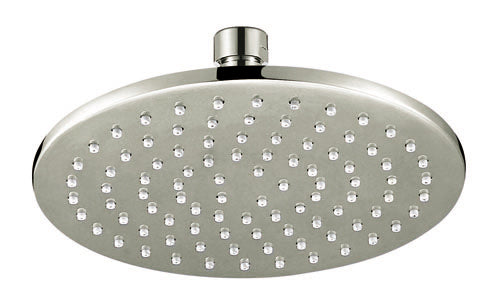 Impressions Evie 200mm Brass Shower Head brushed nickel